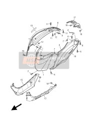 1WCF172100P7, Cache Laterale 2, Yamaha, 0